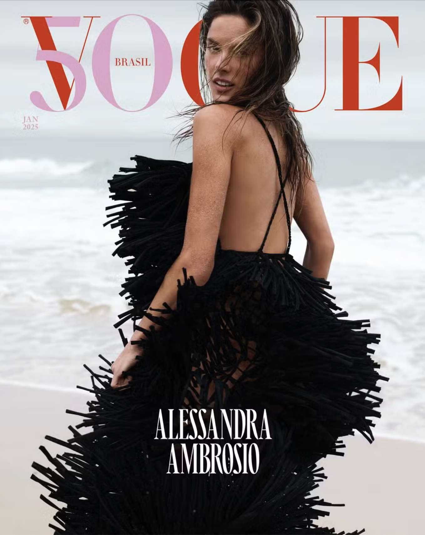 Alessandra Ambrosio Covers Vogue Brazil January 2025 — Anne of